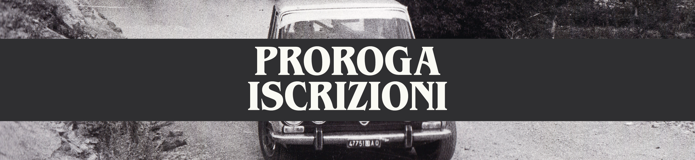PROROGA ISCRIZIONI
